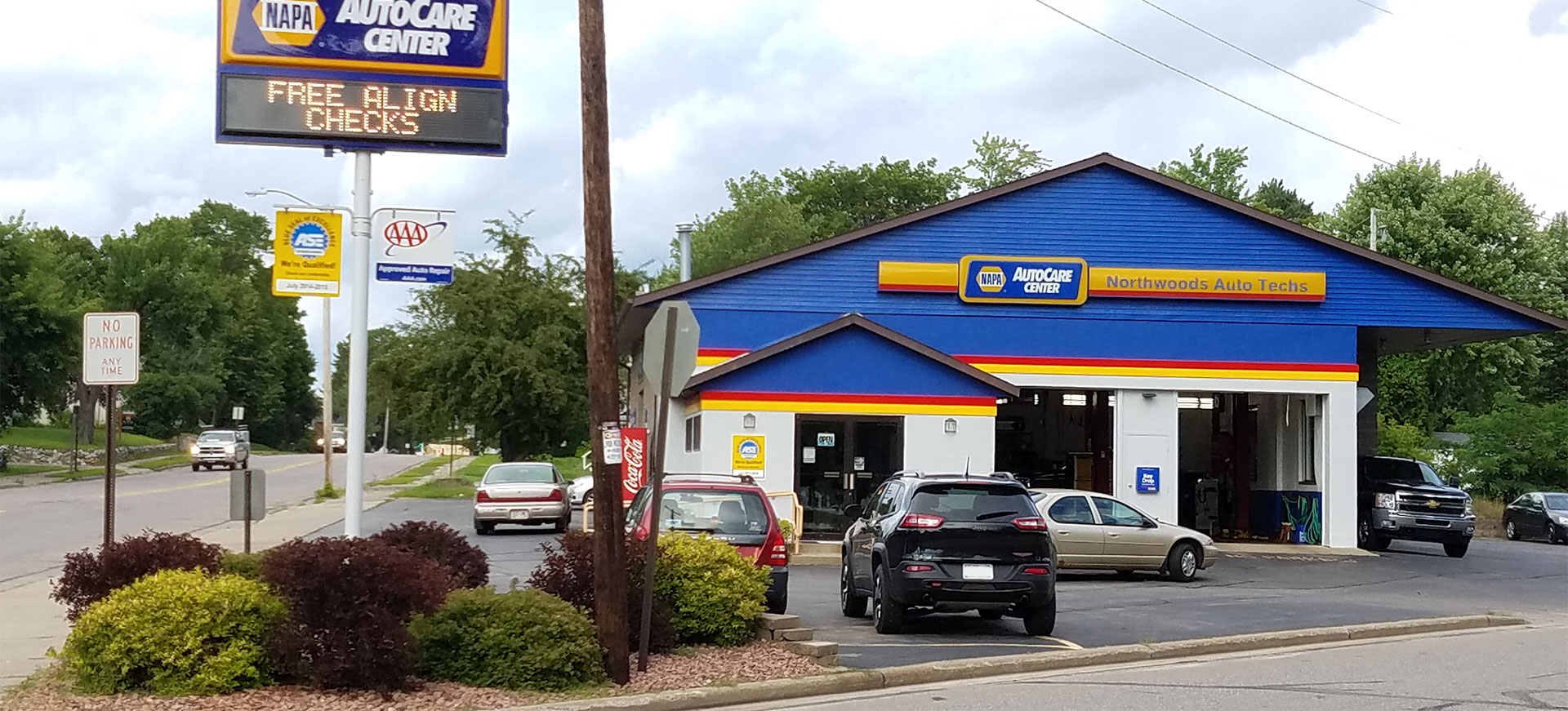 Slide image 1 at Northwoods Auto Techs LLC